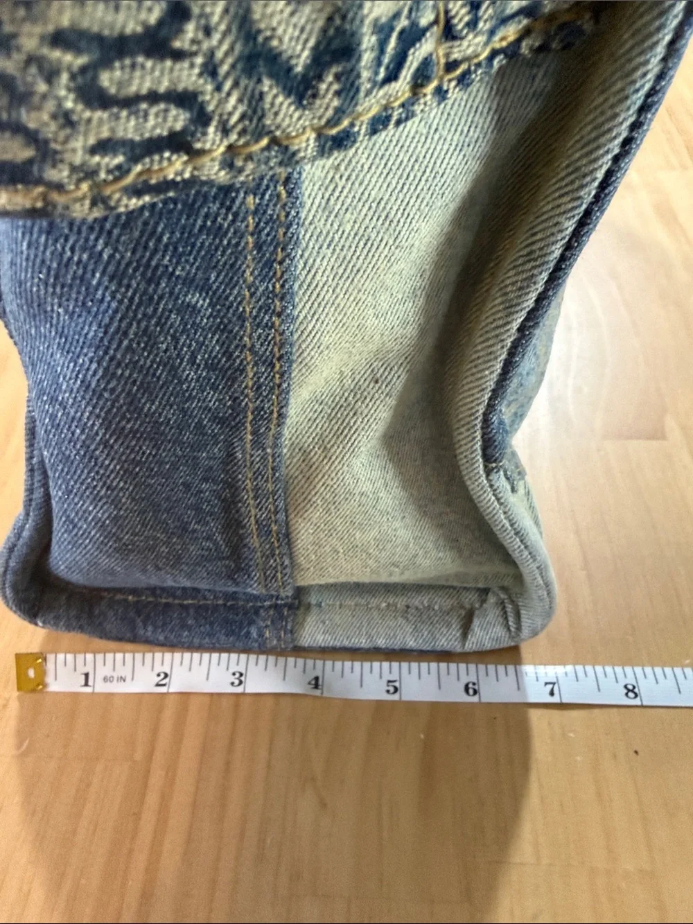 Marc Jacobs Patchwork Denim Tote Bag - Blue